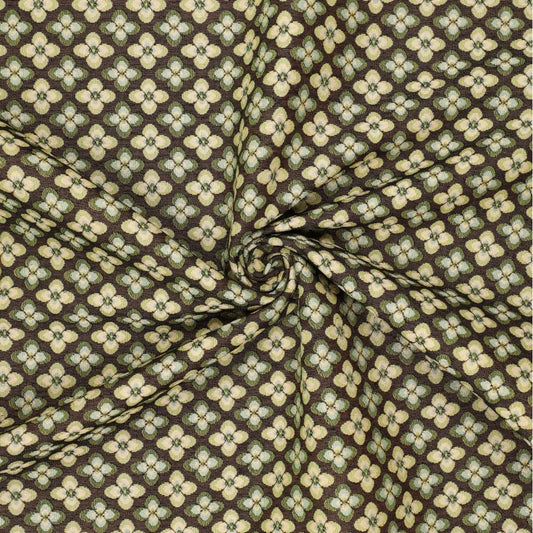 Tapestry - green floral pattern 260 g/m²