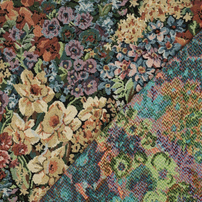 Image of tapestry - flowers 360 g/m² – available at Charlotte's Fabrics