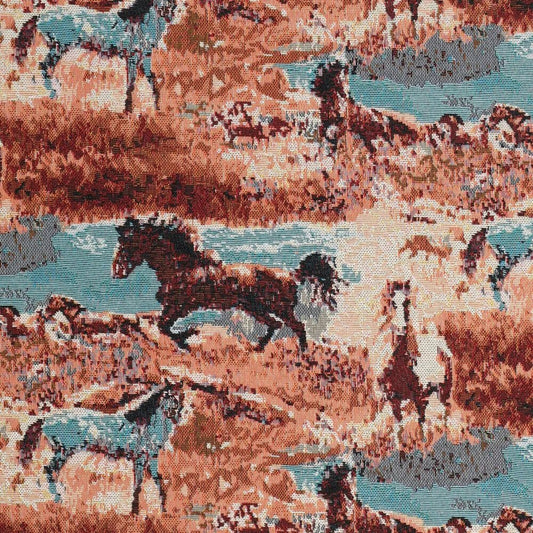 Image of tapestry - horses 350 g/m² – available at Šarlotes audumi