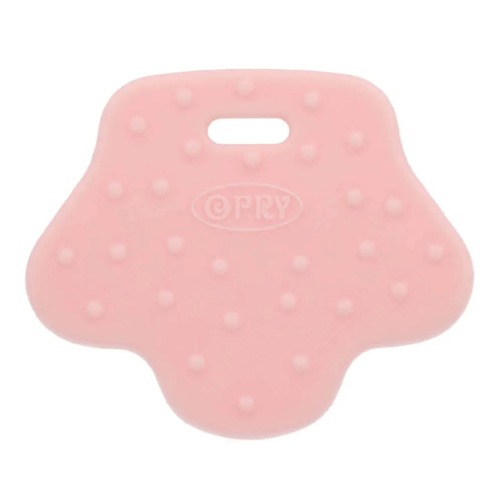 Teething ring for children Opry | Animal paw shape | 68x57 mm