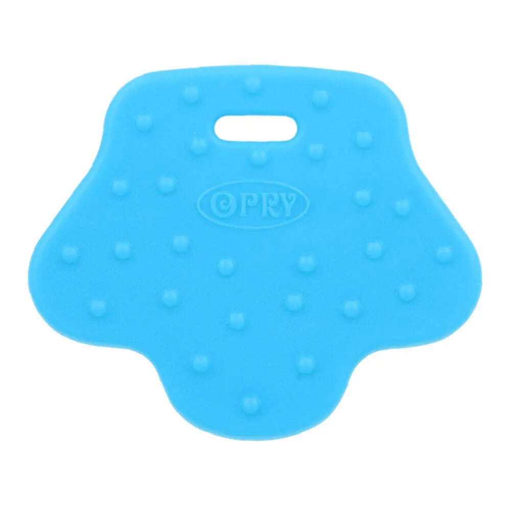 Teething ring for children Opry | Animal paw shape | 68x57 mm