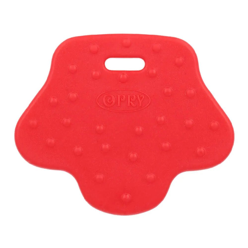 Teething ring for children Opry | Animal paw shape | 68x57 mm