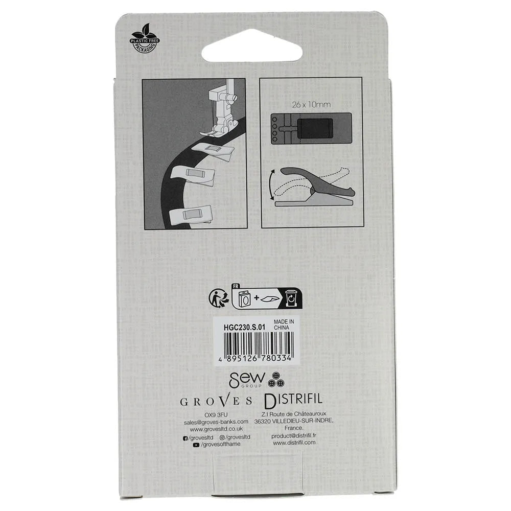txt
Zdjęcie przedstawiające klipsy do tkanin Hobby Gift Create QuiltClip 26x10 mm, 30 szt. – dostępne w Šarlotes audumi