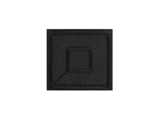 Iron-on square patch| 3.3 x 3.3 cm