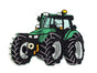 zielony traktor