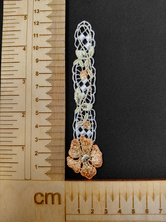 Attēls ar Ielāps/uzšuve 12 x 2,5 cm – pieejams Šarlotes audumi