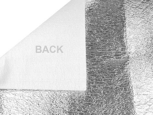 heat-insulating foam sheet with foil coating |3 mm|100x100 cm