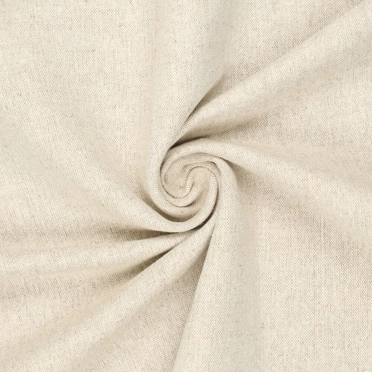 Interior linen| Natural linen-cotton upholstery fabric | 140 cm | 440 g/m²