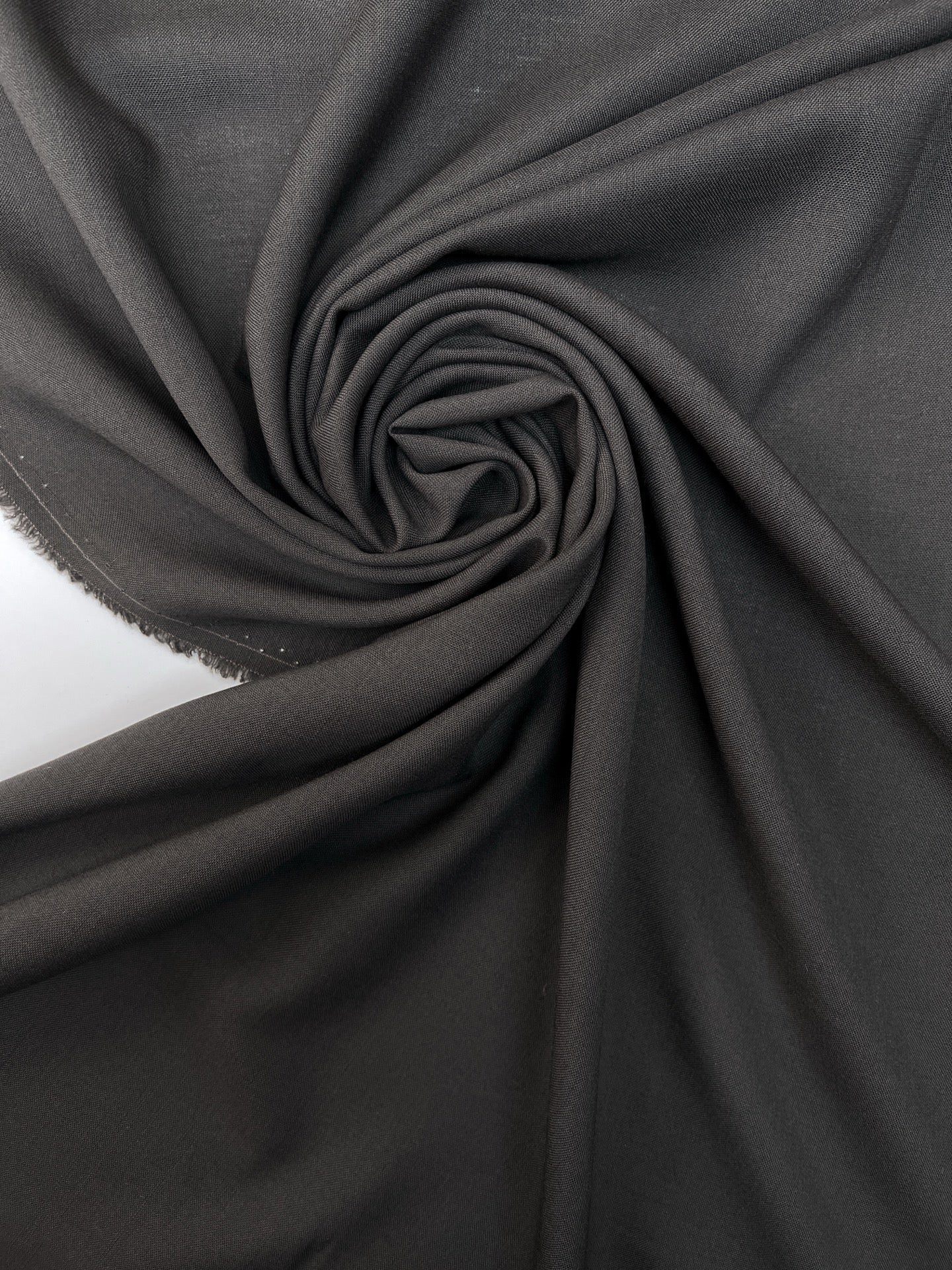 Image of Italian 100% wool fabric, grey, 150 g/m2 – available at Šarlotes audumi
