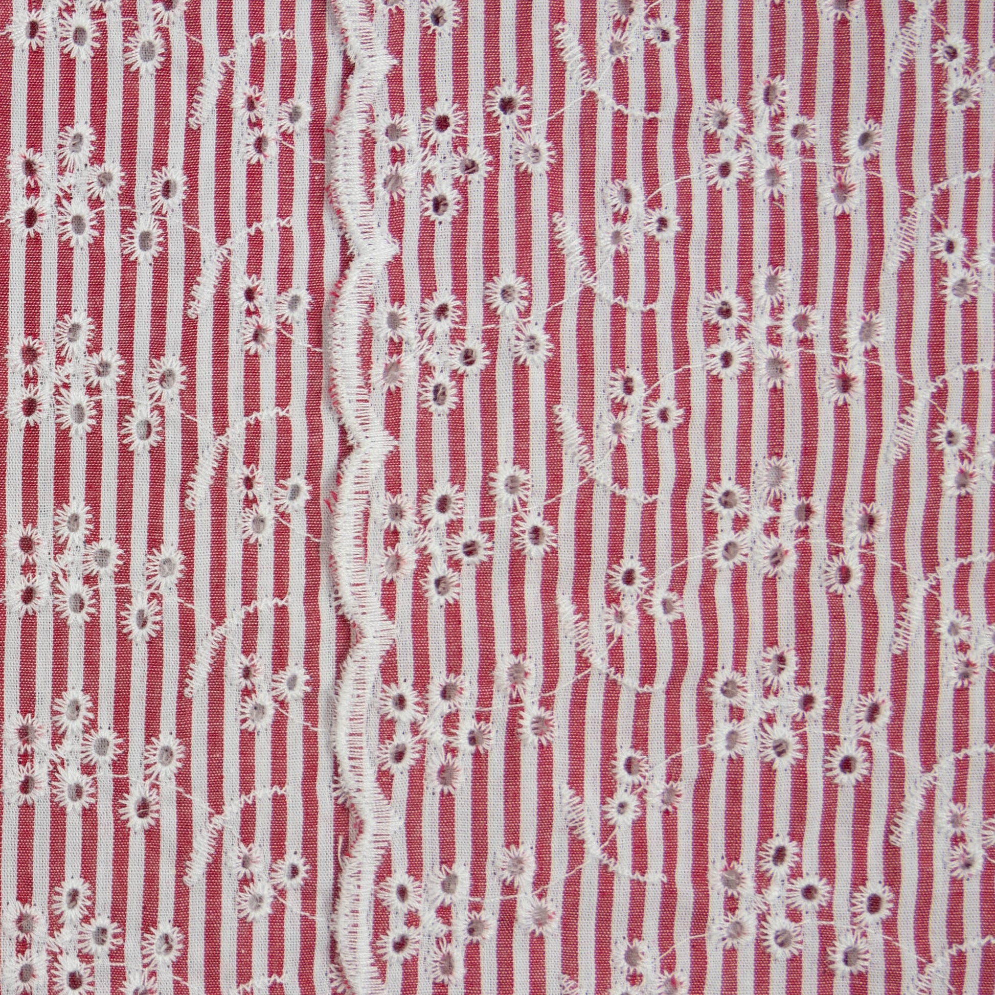 alt
Image with embroidered cotton fabric - floral motif with lines 120 g/m² – available at Charlotte's Fabrics
