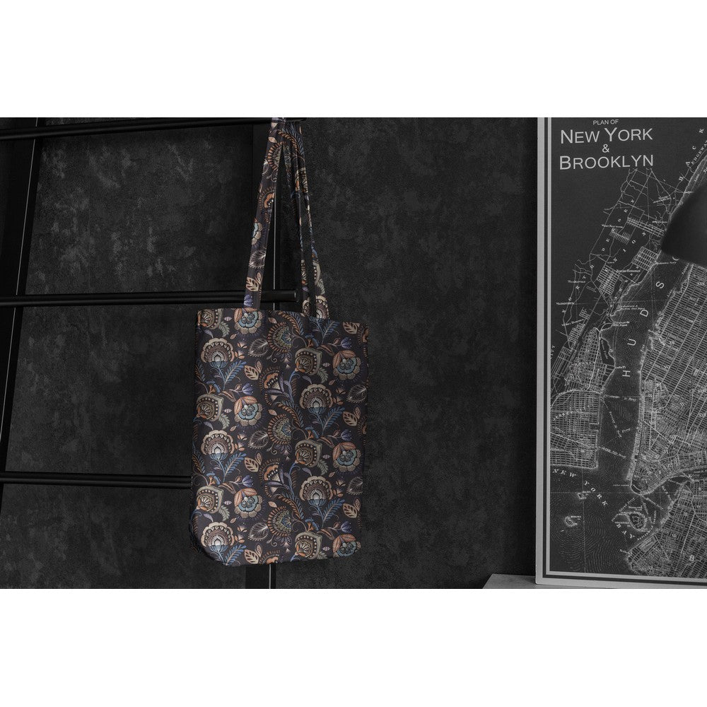 canvas fabric - oriental pattern 225 g/m²