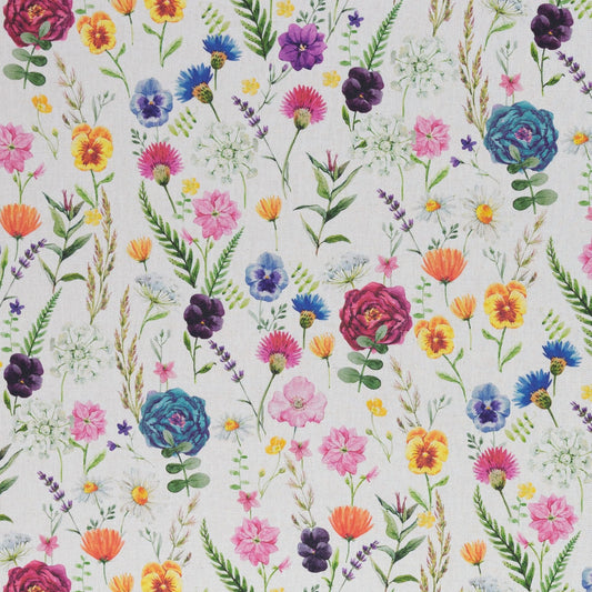 Image with canvas fabric - botanical symphony 200 g/m² – available at Šarlotes audumi