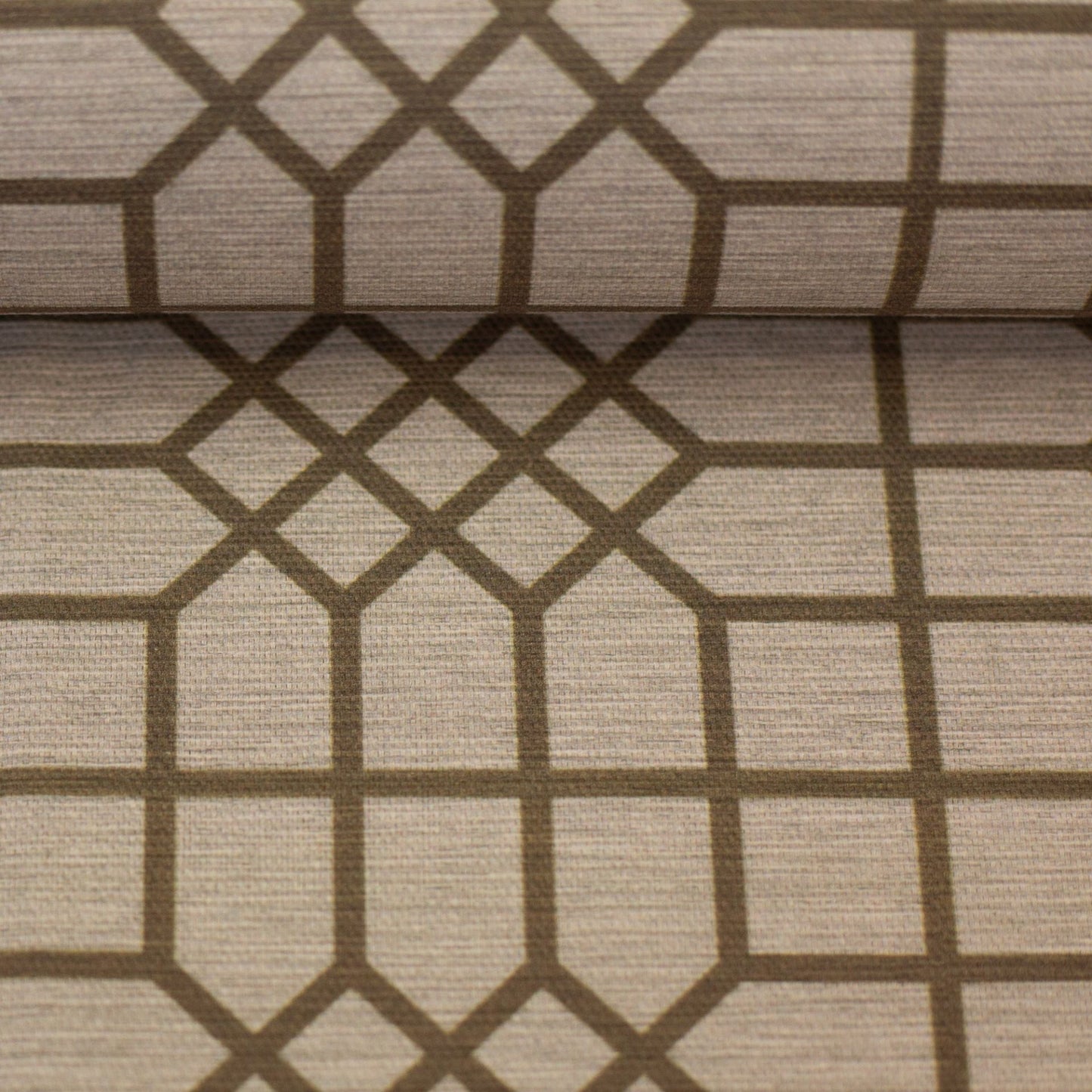 Canvas fabric - geometric pattern 220 g/m²