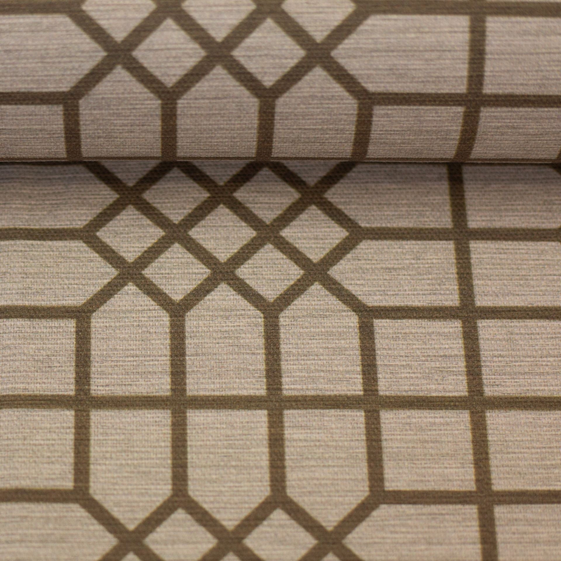 Canvas fabric - geometric pattern 220 g/m²