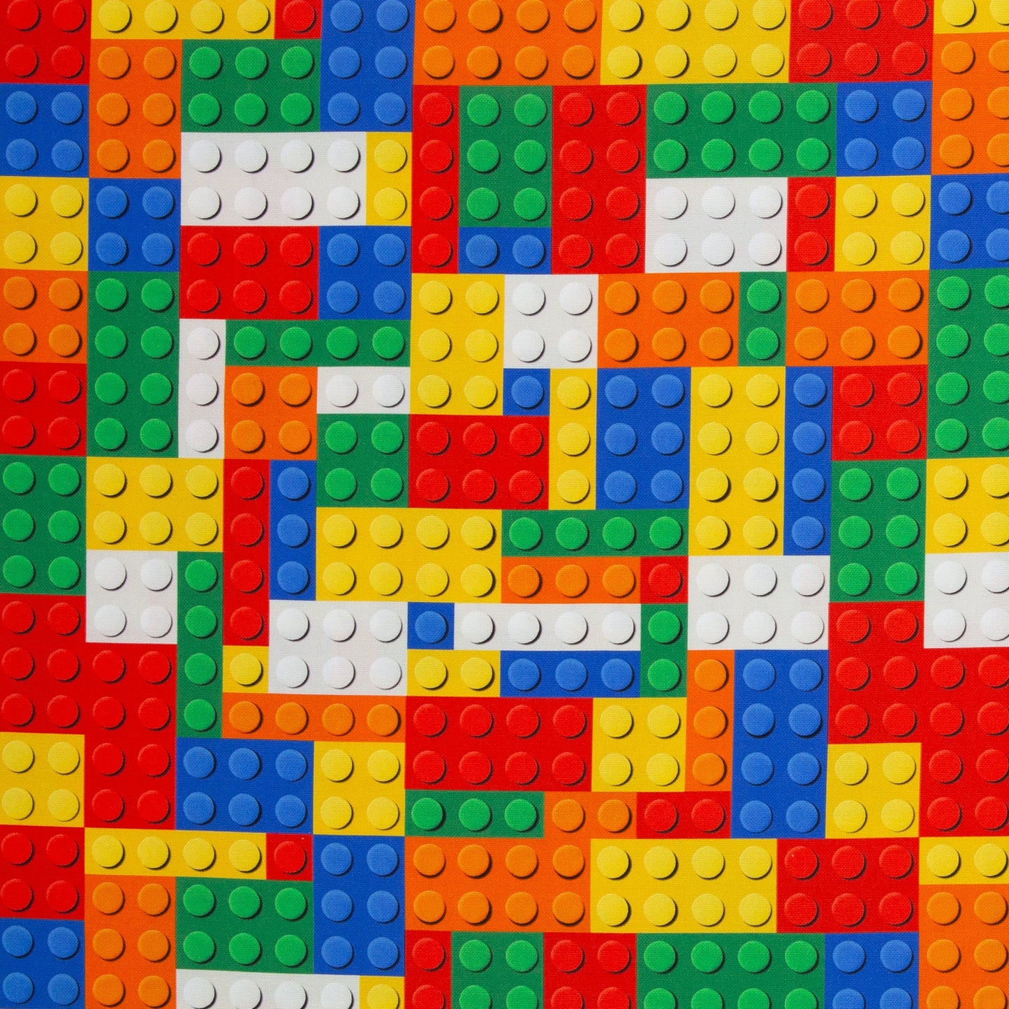 Image of canvas fabric - LEGO-inspired 230 g/m² – available at Šarlotes audumi
