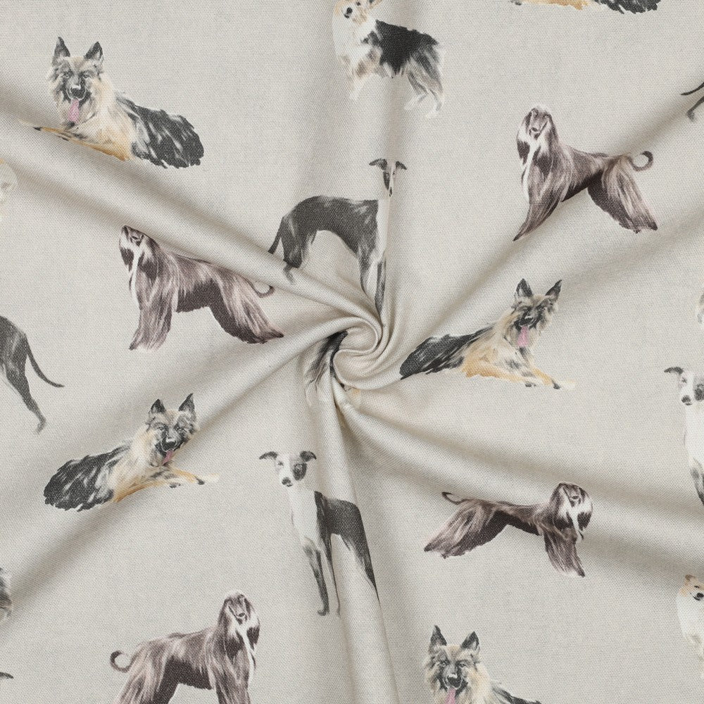 Canvas fabric - dogs 225 g/m²