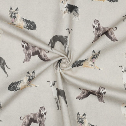 Canvas fabric - dogs 225 g/m²