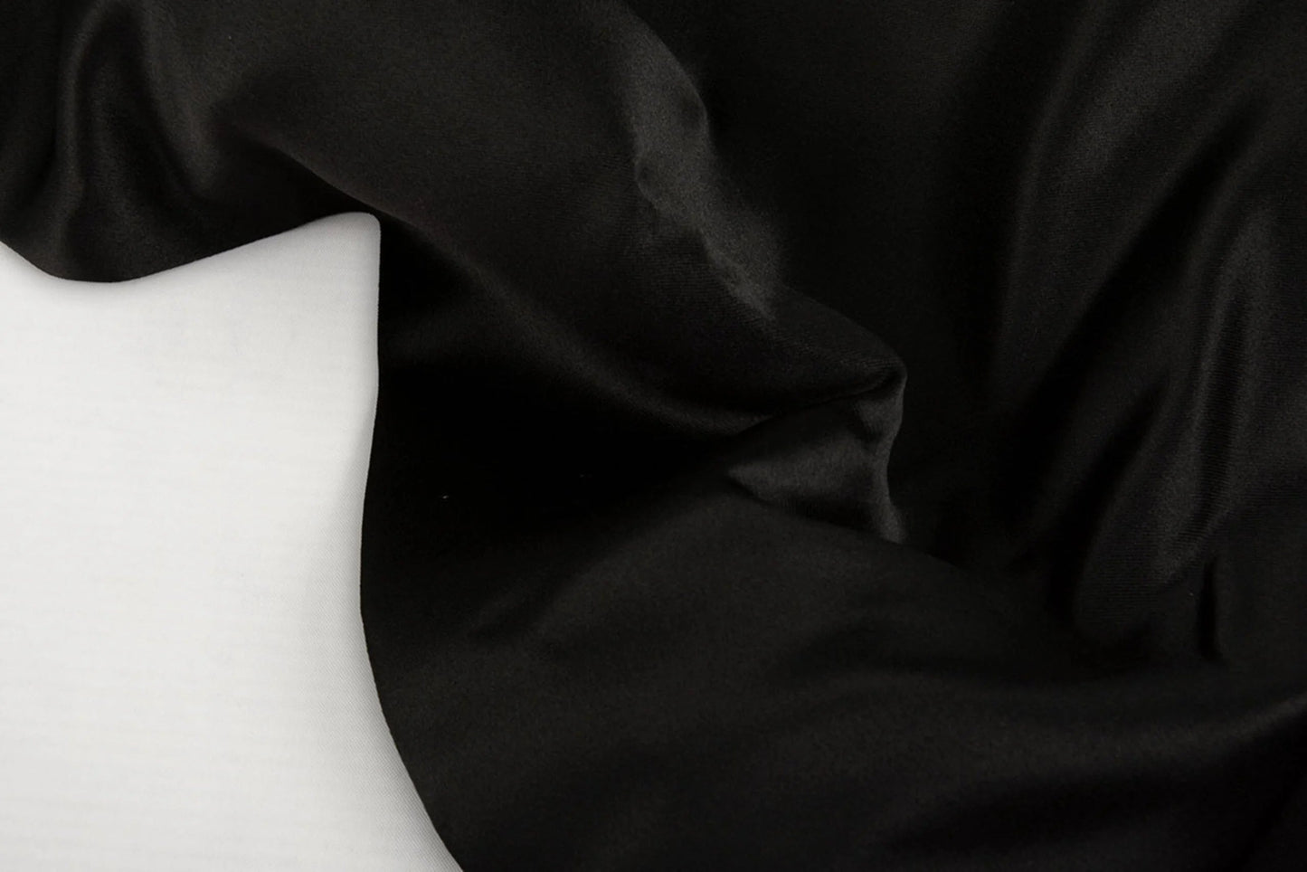 Kāzu dress satin - black 170 g/m²