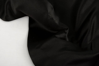 Kāzu dress satin - black 170 g/m²
