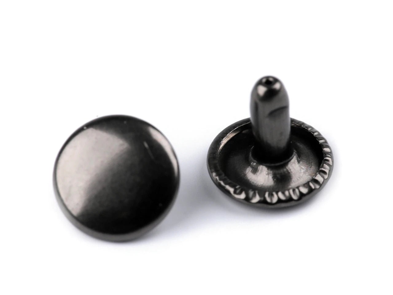 Nity metalowe dwustronne Ø10 mm - (100 szt.)