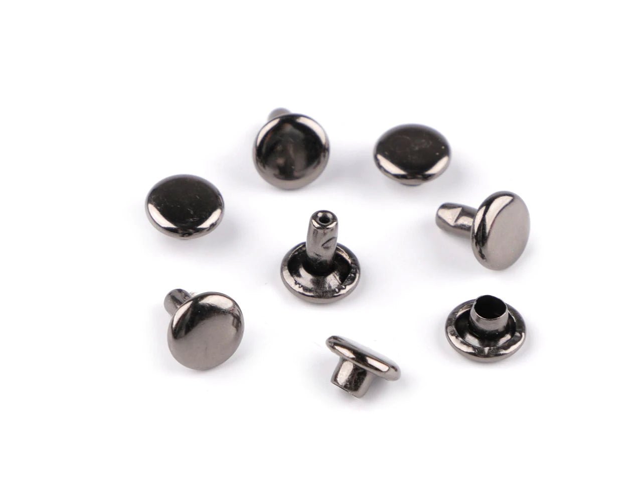 dwustronne nity metalowe Ø8 mm - (100 szt.)