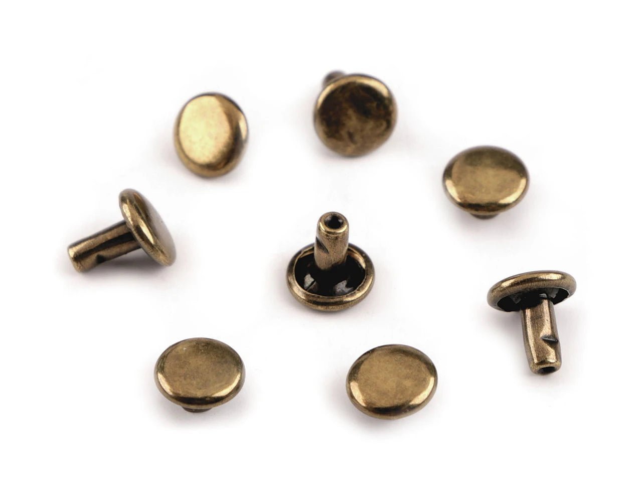 nity metalowe dwustronne Ø8 mm - (100 szt.)