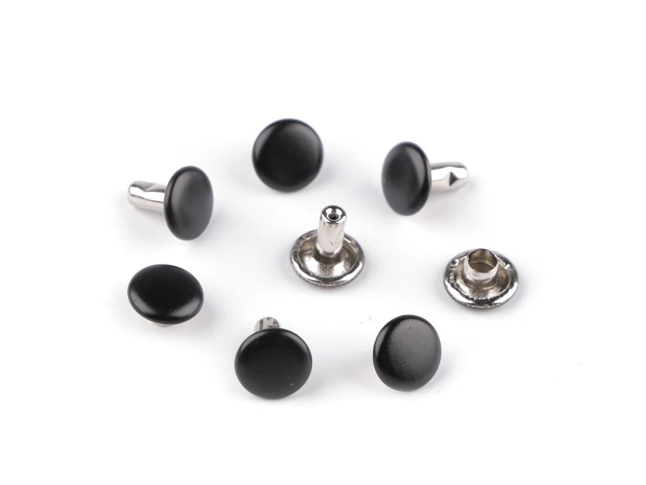 Nity metalowe dwustronne Ø8 mm - (100 szt.)