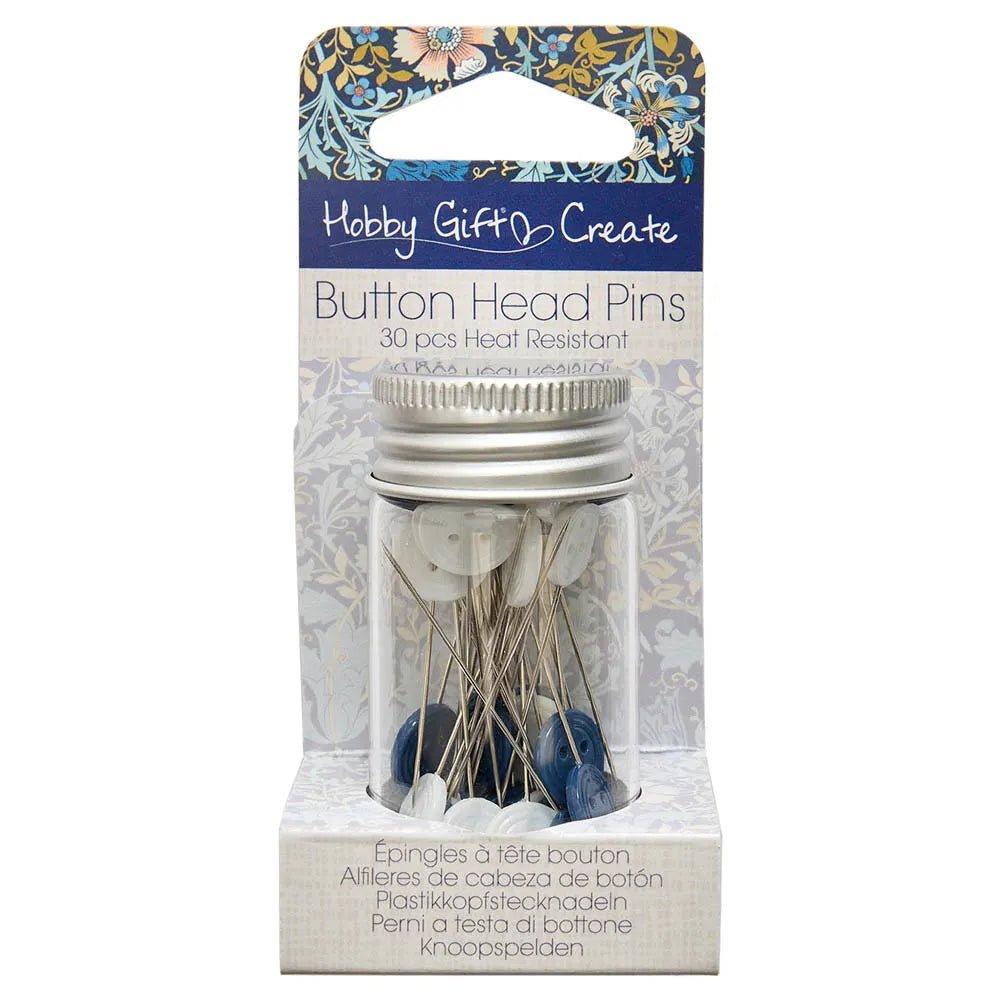 Decorative-headed pins 47 mm Hobby Gift Create, 30 pcs. – available at Charlotte's Fabrics