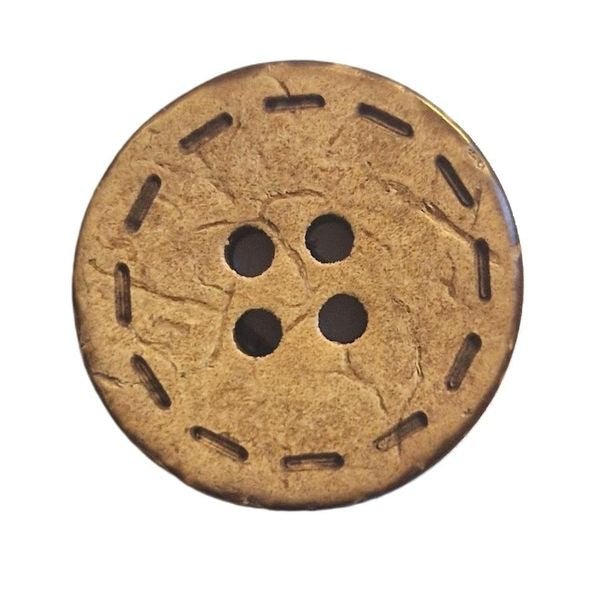 Coconut buttons 28 mm