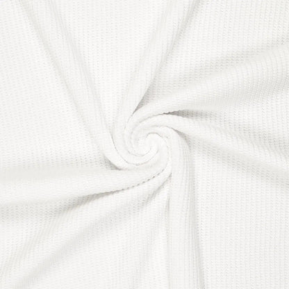 Image of cotton knit - white 500 g/m² – available at Charlotte Fabrics