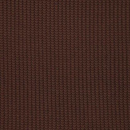 Image of cotton knit in a chocolate shade 500 g/m² – available at Šarlotes audumi