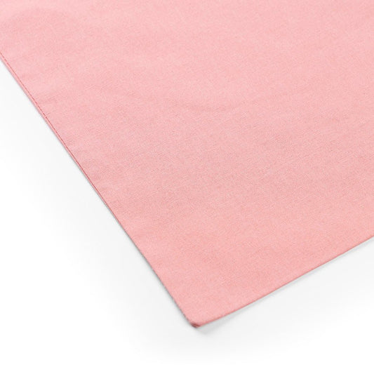 Image of a cotton fabric bag with long handles, 38 x 42 cm, 140 g/m² - pink – available at Šarlotes audumi