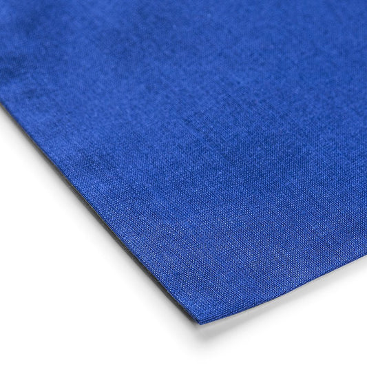Image of cotton fabric bag with long handles 38 x 42 cm 140 g/m² - cornflower blue – available at Šarlotes audumi