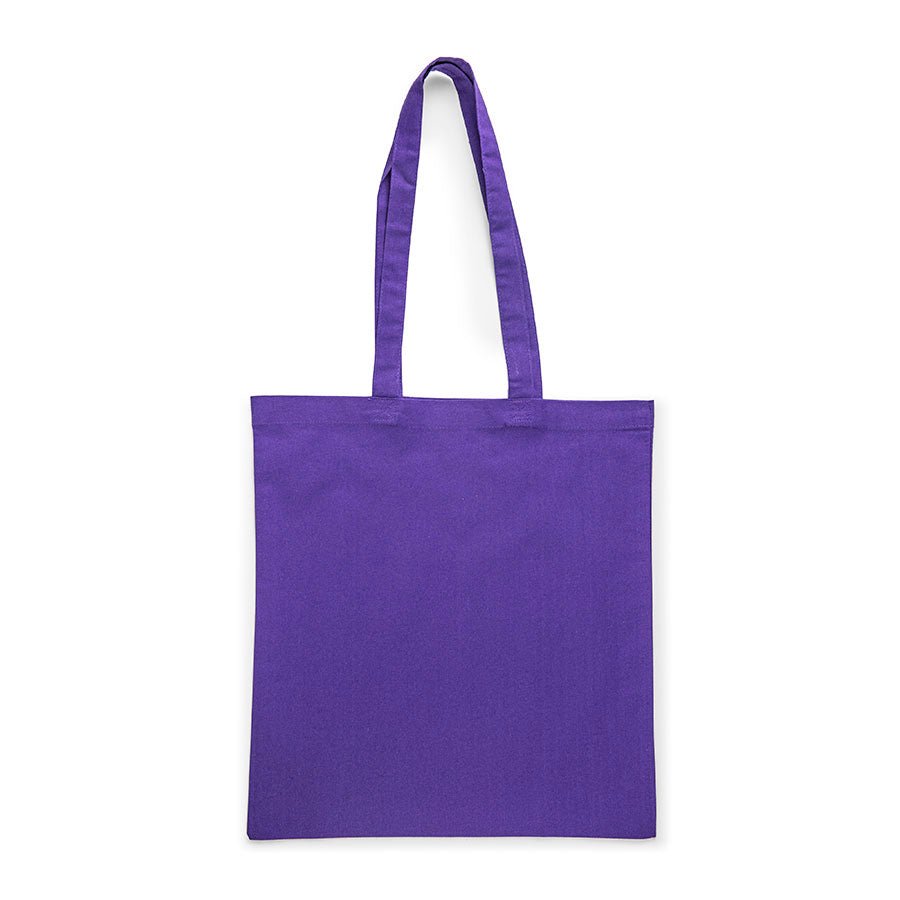 alt
Image of a cotton fabric bag with long handles 38 x 42 cm 140 g/m² - dark lilac – available at Šarlotes audumi