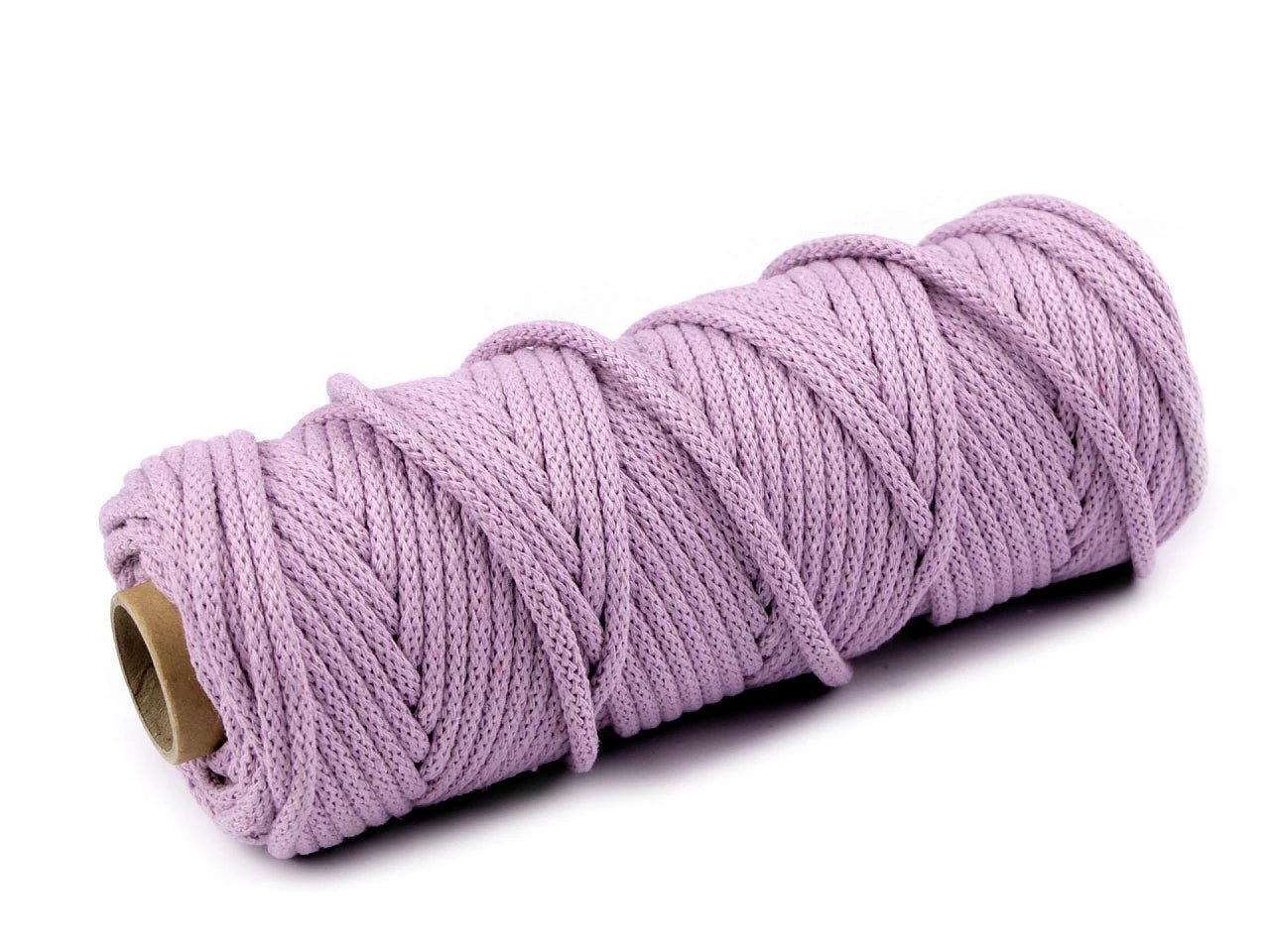 Image of Cotton cord 5 mm - lilac (10 m) – available at Charlotte's Fabrics