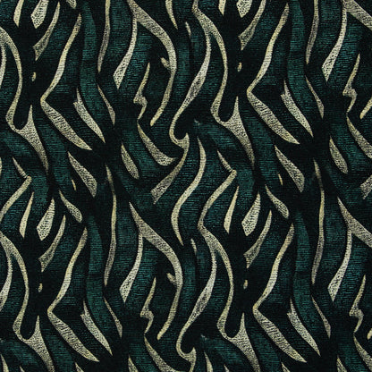Image with cotton loopback knit fabric - abstract pattern 260 g/m² – available at Šarlotes audumi