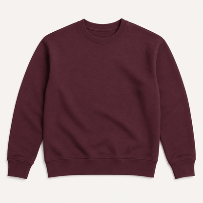 Image of cotton loop knit fabric - aubergine 235 g/m² – available at Šarlotes audumi
