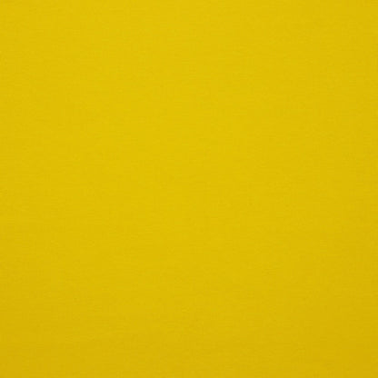 Cotton loopback knit - yellow 235 g/m² (GOTS certified)