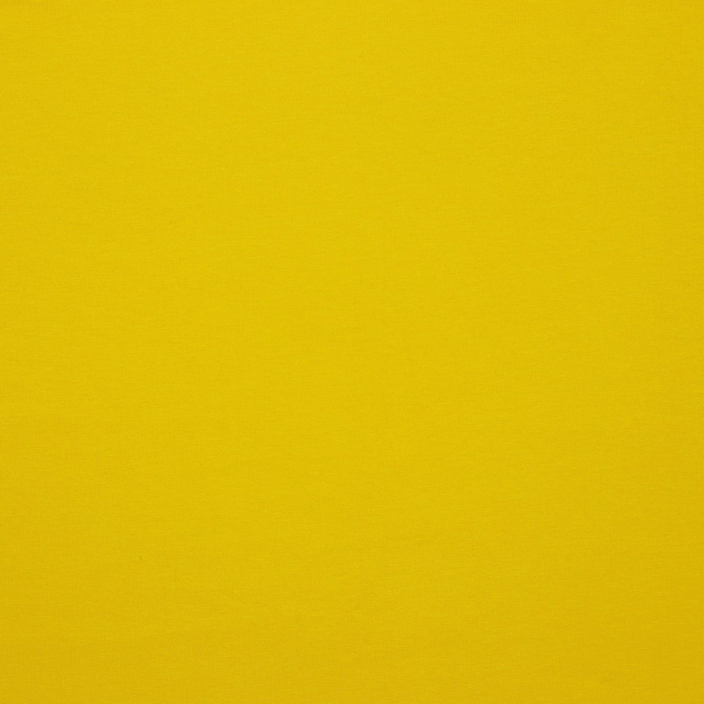 Cotton loopback knit fabric - yellow 235 g/m² (GOTS certified)