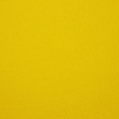 Cotton loopback knit fabric - yellow 235 g/m² (GOTS certified)