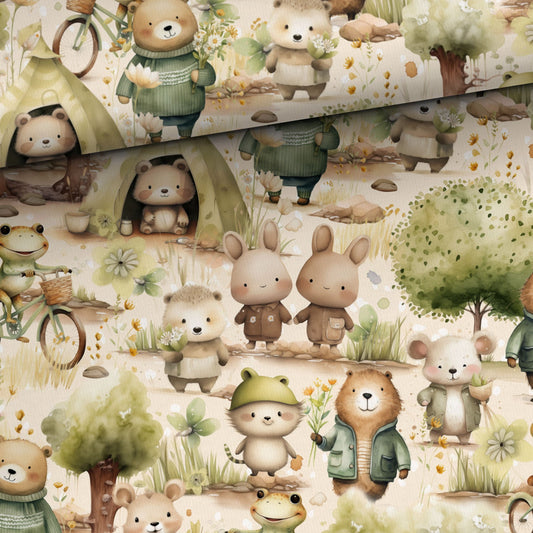 alt
Cotton loopback knit - little animals 260 g/m²