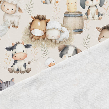 alt
Image with cotton loop-back knit - a cheerful group of farm friends 250 g/m² | Design - 02 – available at Šarlotes audumi