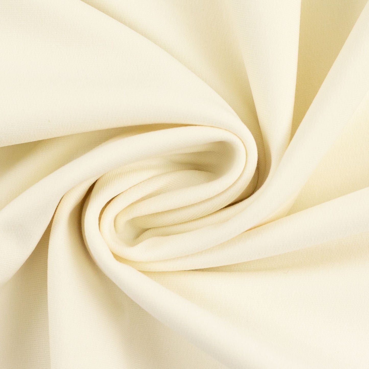 Cotton loopback knit - milky white 240 g/m²
