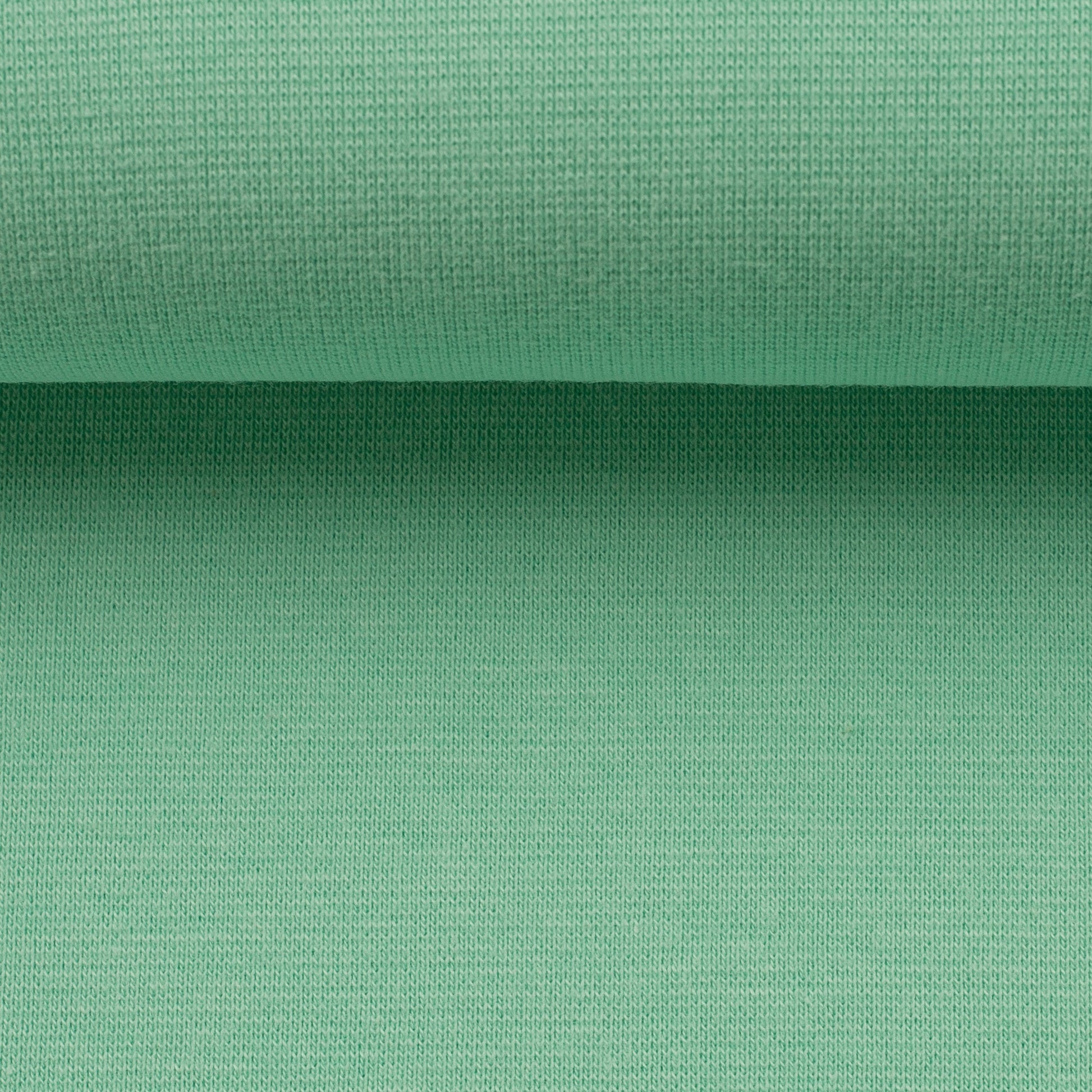Cotton loop knit - mint 235 g/m²
