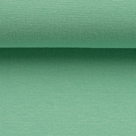 Cotton loop knit - mint 235 g/m²