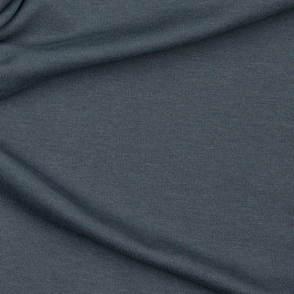 Cotton loop knit - dark grey 235 g/m² (GOTS certified)