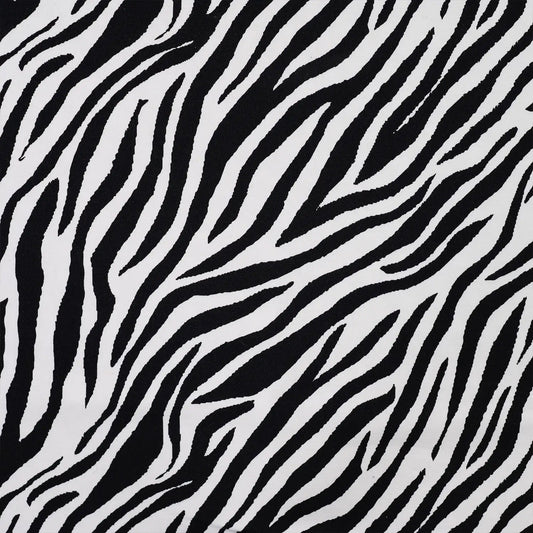 Image of cotton loop knit - zebra 230 g/m² – available at Šarlotes audumi