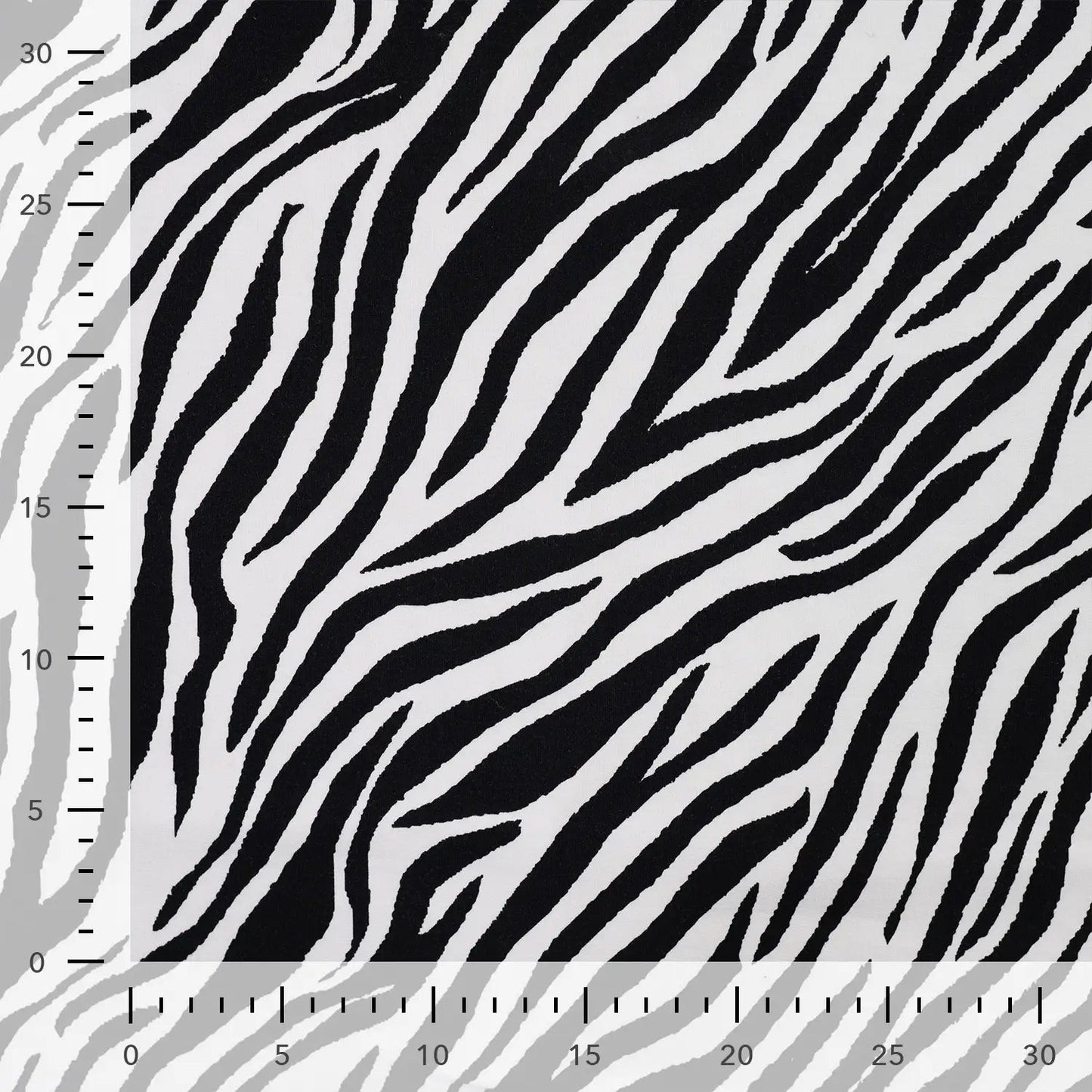 Image of Cotton loop knit - zebra 230 g/m² – available at Šarlotes audumi