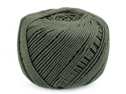 Image of cotton macramé cord 2–2.5 mm | assorted shades – available at Šarlotes audumi