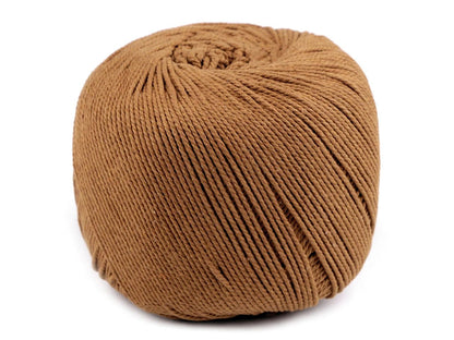 Image of cotton macrame cord 2–2.5 mm | in various shades – available at Šarlotes audumi